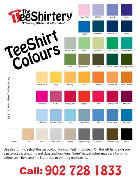 t shirt colour matching